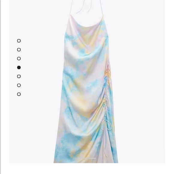 Zara Dresses & Skirts - Tie dye slip dress BRAND NEW NEVER WORN